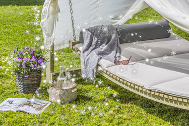 Serena Double Garden Swing Bed